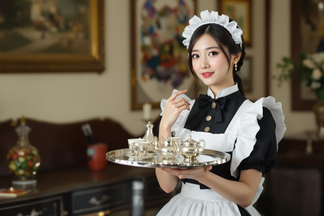 吃瓜福利-优雅女仆-缩略图4